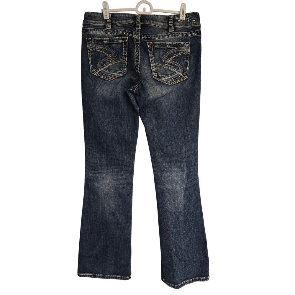Women's Silver "Suki Bootcut" Medium Wash Denim Jeans | Size 31 - Picture 2 of 12